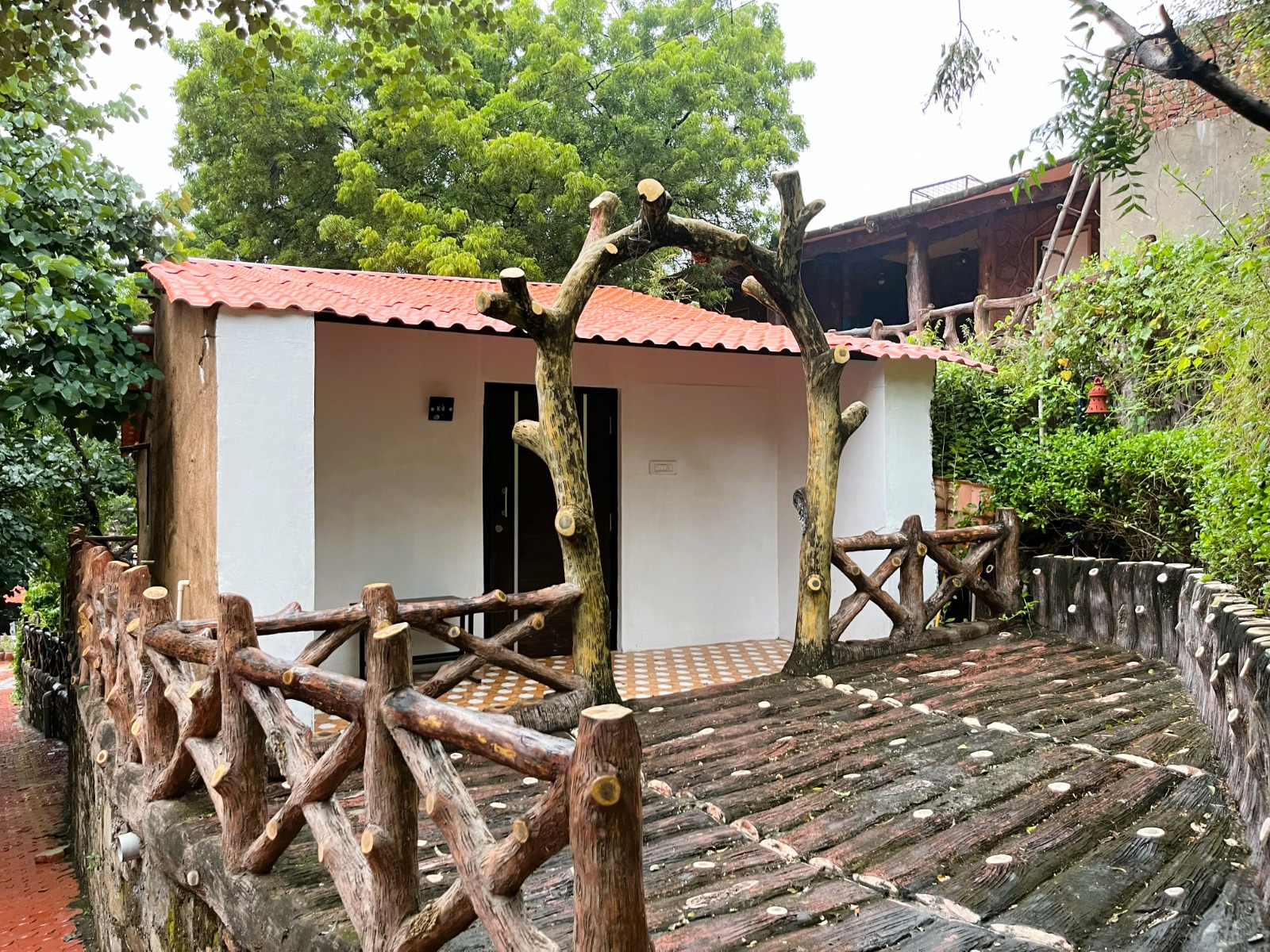 Cottage room exterior at Czar Palace